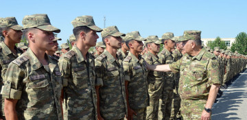 Azerbaijani Chief of the General Staff visited units created within framework of NATO concept