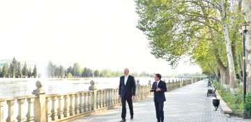 President Ilham Aliyev visits Azerbaijan’s Gazakh district