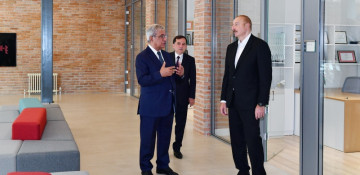 President Ilham Aliyev viewed conditions created at Gazakh Teachers' Seminary ADA University Gazakh Center
