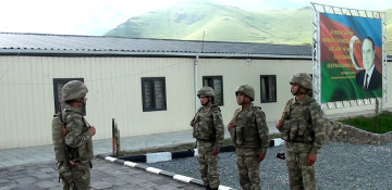 Service and combat activities in the liberated territories of Azerbaijan are organized at a high level (VİDEO)