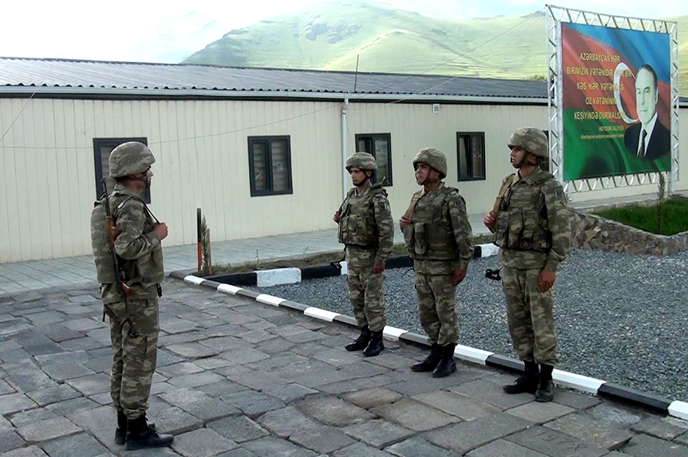 Service and combat activities in the liberated territories of Azerbaijan are organized at a high level (VİDEO)