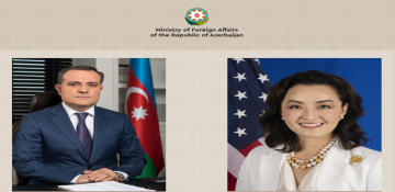 Azerbaijani FM informs acting US Assistant Secretary of State about Armenia's provocations