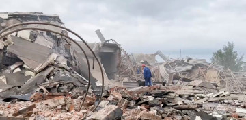 Russian investigators detain industrial plant director over warehouse explosion