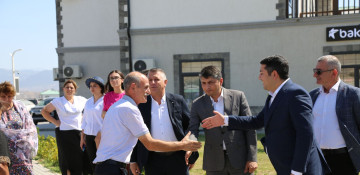 Another 22 families resettled in Azerbaijan’s Aghali, given keys to their houses 