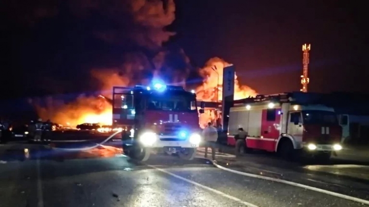 Fire in Russia's Dagestan region kills at least 30, injures 100; mourning day declared