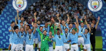 Manchester City clinch UEFA Super Cup