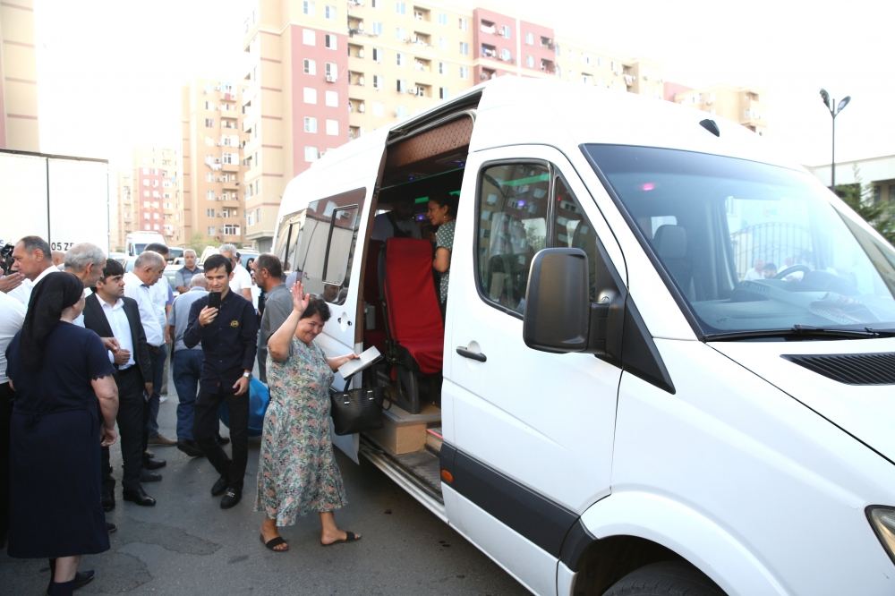 Azerbaijan sends first resettlement of residents to Fuzuli city 