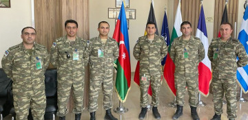 Azerbaijani servicemen participate in international exercise