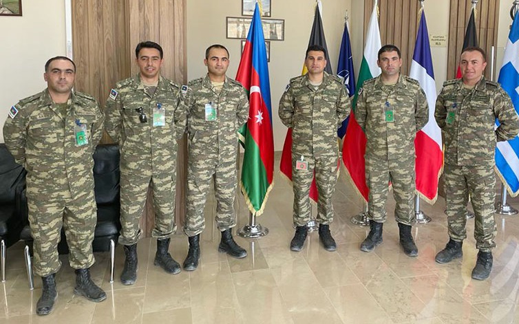 Azerbaijani servicemen participate in international exercise