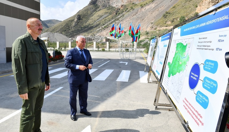 “Chirag-1” and “Chirag-2” small hydroelectric power stations inaugurated in Kalbajar district