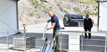 Foundation stone for village of Zar laid in Azerbaijan’s Kalbajar