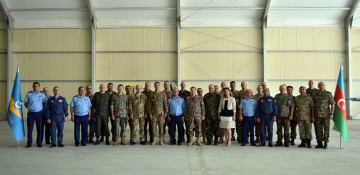 Foreign military attachés visit Azerbaijan’s military unit