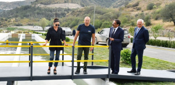 “Hakari Fish Farm” opens in Azerbaijan's Lachin