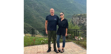 First Vice-President Mehriban Aliyeva shares photos from Kalbajar and Lachin