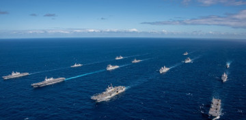 Japan, US, Australia, Philippines conduct joint naval drills
