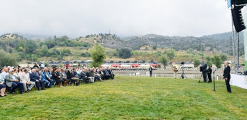 President of Azerbaijan: In the example of Lachin district, we see reviving Azerbaijani realities