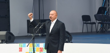 We have proved to the whole world that no-one can influence our determination - President Ilham Aliyev