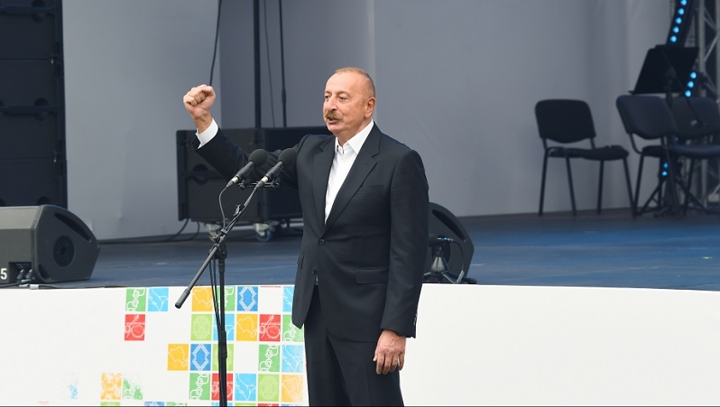 We have proved to the whole world that no-one can influence our determination - President Ilham Aliyev