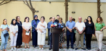 Azerbaijani NGOs issue statement about risk of disaster in Sarsang reservoir