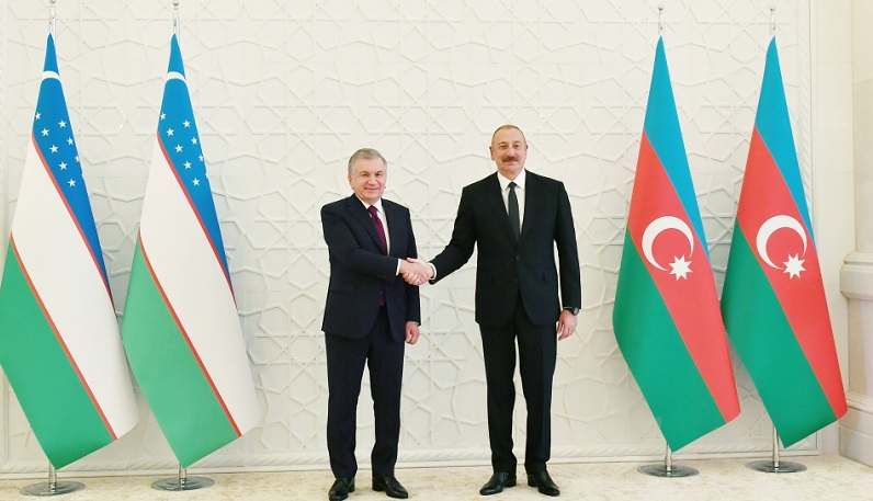 Azerbaijani president congratulates Uzbek counterpart