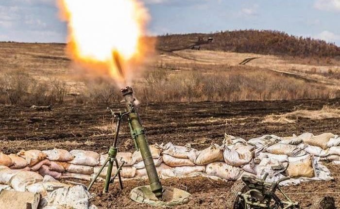 Azerbaijani army’s positions come under Armenian mortar fire 
