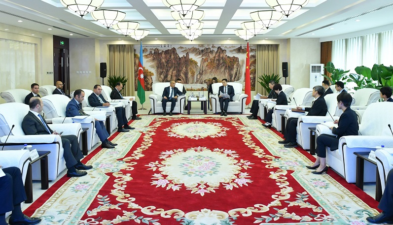 Azerbaijan, China discuss projects implemented in liberated territories