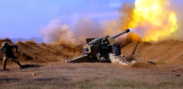 Azerbaijan army holds competitions on combat training