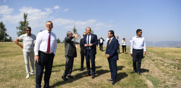 Slovak delegation visits Jidir Duzu plain in Shusha