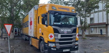 Armenian separatists delay passage of Russian food cargo to Khankendi