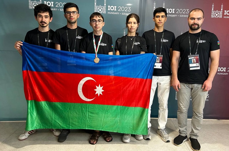 (Ad) Azerbaijani students preparing for Olympiads with Azercell’s support performed successfully at the International Olympiad in Informatics