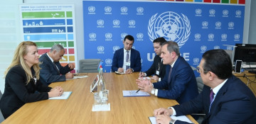 Azerbaijani FM informs UNECE Executive Secretary about ecological terrorism in Garabagh