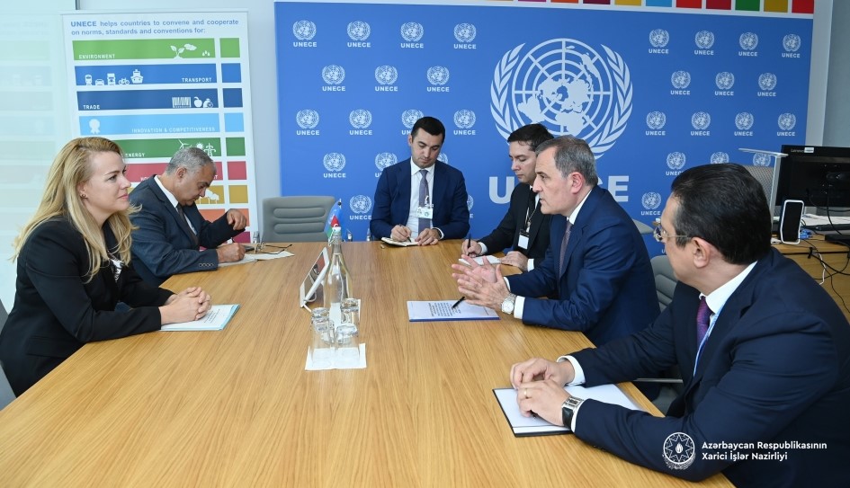 Azerbaijani FM informs UNECE Executive Secretary about ecological terrorism in Garabagh