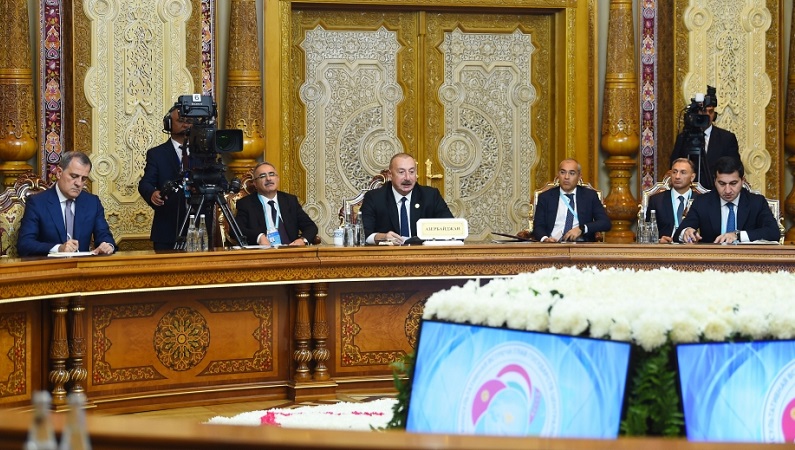 What is the new area of cooperation between Azerbaijan and Central Asian countries? - The President announced