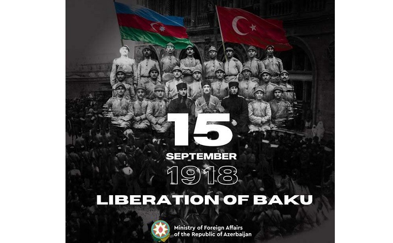 September 15 inscribed in history as one of greatest manifestations of Azerbaijan-Türkiye brotherhood: Foreign Ministry