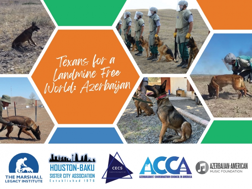 Support campaign for Azerbaijan regarding threat of landmines to be held in Dallas