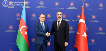 Azerbaijani Foreign Minister meets with his Turkish counterpart