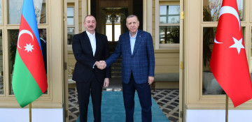  President Ilham Aliyev thanked Recep Tayyip Erdogan 