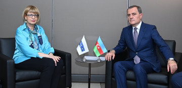 Azerbaijani FM meets with OSCE Sec-Gen in New York
