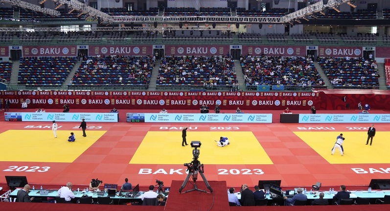 Baku hosts opening of 2023 Judo Grand Slam