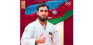 Azerbaijani judoka takes gold at Baku Grand Slam 2023