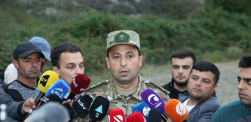 Azerbaijan Army Units neutralized only legitimate military targets by using high-precision weapons during local anti-terrorist measures, says Defense Ministry spokesperson