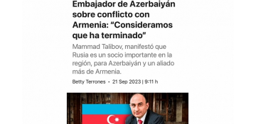Peruvian media highlights Azerbaijan’s anti-terrorist measures in its Garabagh region