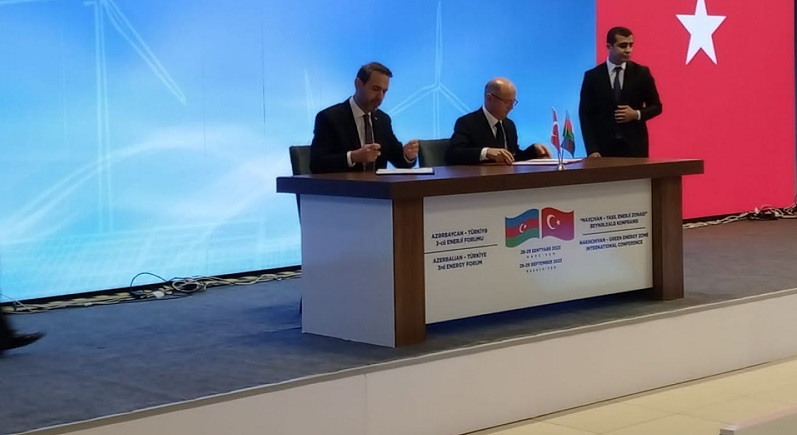 Protocol signed at Azerbaijan-Türkiye Energy Forum in Nakhchivan