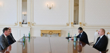 President Ilham Aliyev receives president of International Astronautical Federation
