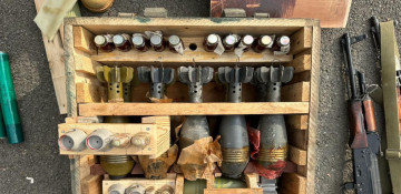 Large number of traps and weapons discovered in Khankendi city