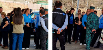 UN representatives visit Azerbaijan’s Lachin border checkpoint