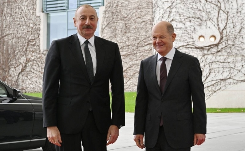 German Chancellor Olaf Scholz makes phone call to President Ilham Aliyev 