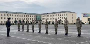 Azerbaijan Army continues conscript admission process (VIDEO)