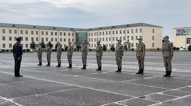 Azerbaijan Army continues conscript admission process (VIDEO)