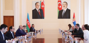 Prime Minister Ali Asadov meets with Speaker of National Assembly of Serbia